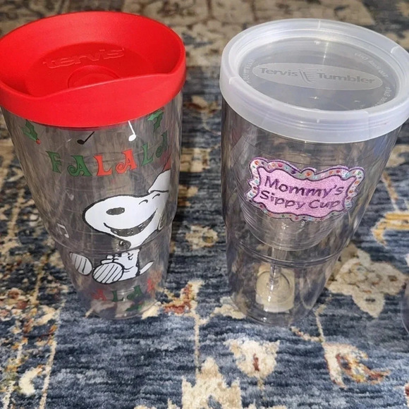 TERVIS Lot of 3 Bundle Tumblers Cups 24 ounces with lids asst styles/colors - Picture 2 of 16